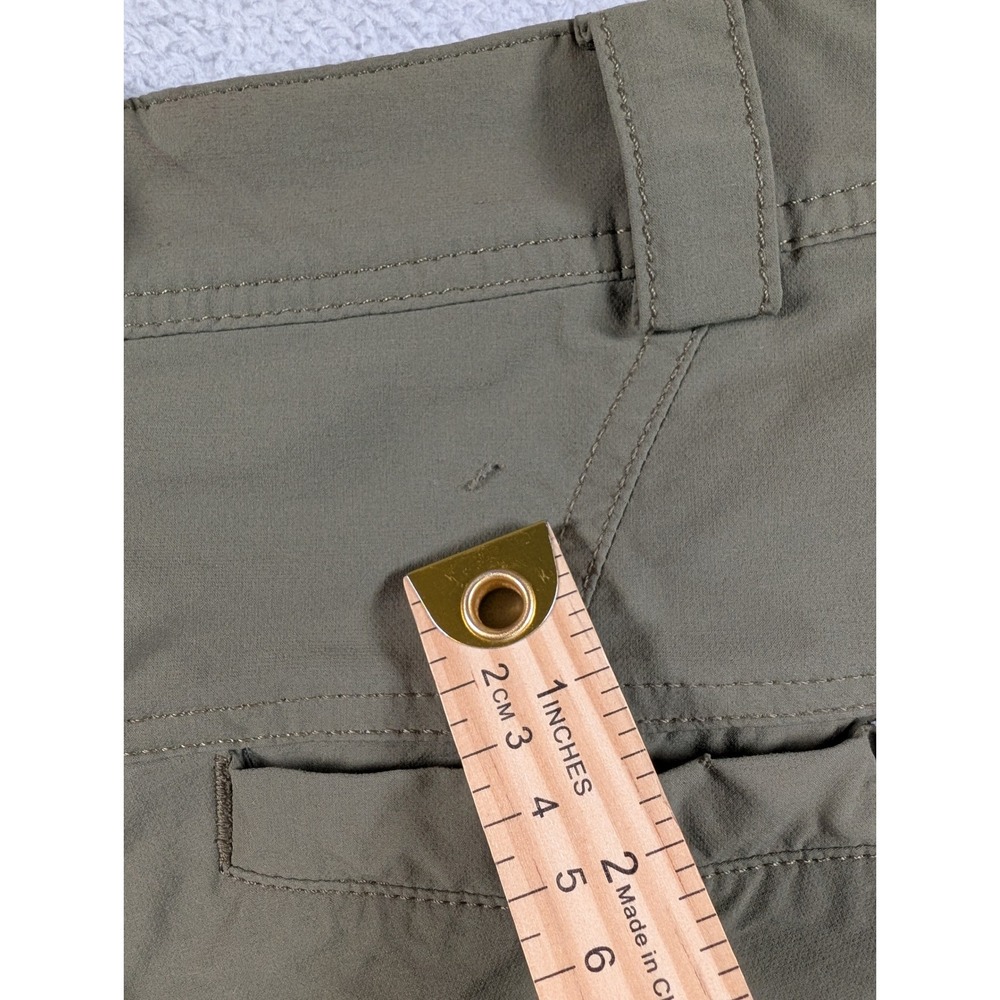 Truewerk T1 Werkshort Mens 34 Long Olive Green Cargo Work Shorts Tech Stretch - Picture 7 of 10